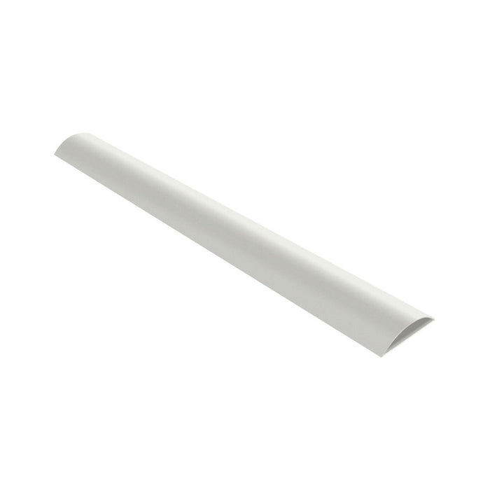 DECORDUCT 35MM X 10MM X 2M HALF MOON TRUNK WHITE - NET-TRUNK-HMON-35-WH