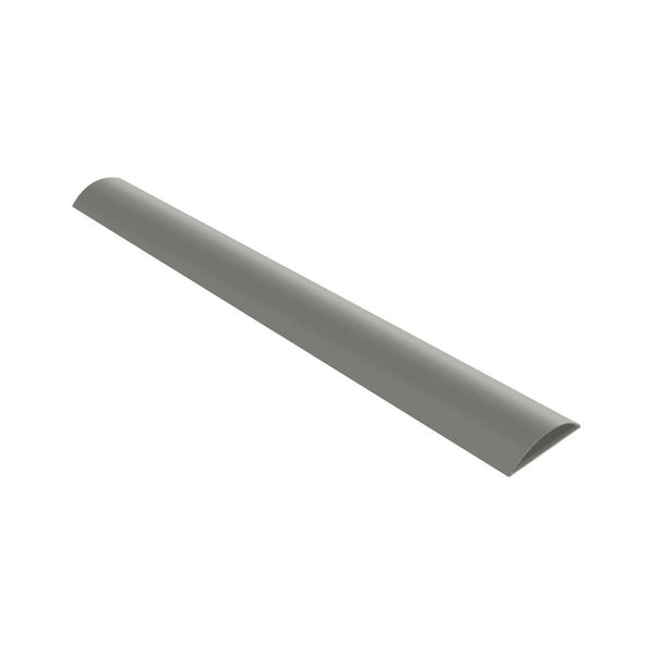DECORDUCT 35MM X 10MM X 2M HALF MOON TRUNK GREY - NET-TRUNK-HMON-35-GR