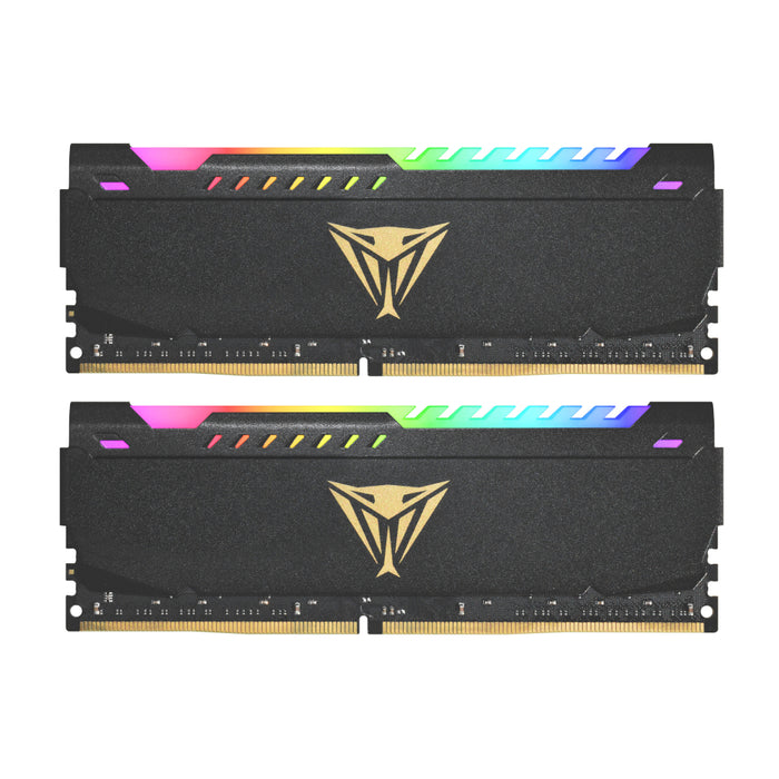 Patriot Vipersteel 16GB KIT (2x8GB) 3600MHz DDR4 Desktop Gaming Memory RGB-PVSR416G360C8K