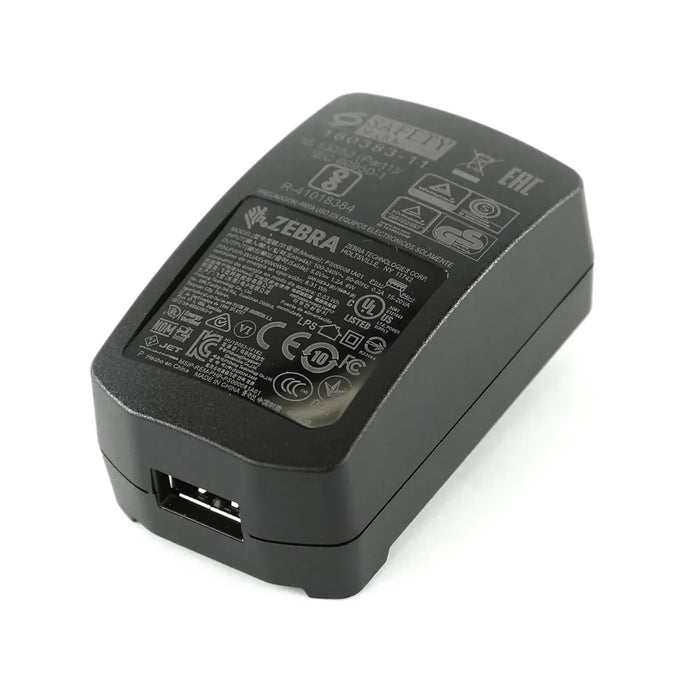 ZEBRA 6W POWER WALL CUBE AC ADAPTER,PWR-WUA5V6W0WW