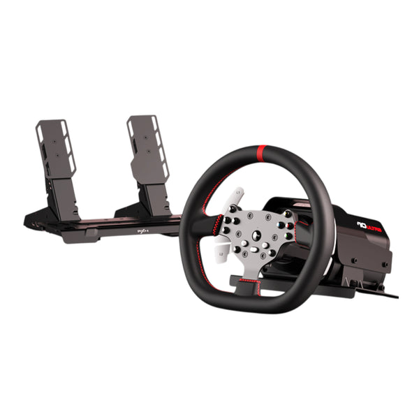 PXN V10 Ultra 270/900° 3.2nm Direct Drive USB Steering Wheel with Hall Effect Dual Pedals-PXN-V10ULTRA