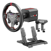 PXN VD4 Direct Drive Sim Racing Wheel – PD-HM Dual Pedal – Z8 Clamp Bundle-PXN-VD4BUNDLEABT