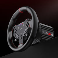 PXN VD4 Direct Drive Sim Racing Wheel – PD-HM Dual Pedal – Z8 Clamp Bundle-PXN-VD4BUNDLEABT