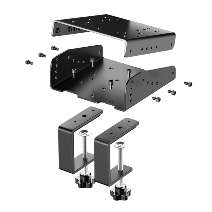 PXN VD6 Direct Drive Sim Racing Wheel | PD-HM Dual Pedal | Z9 Clamp Bundle-PXN-VD6BUNDLEABT