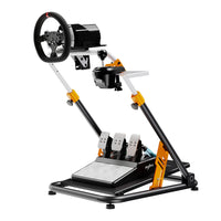 PXN A11 Foldable Racing Wheel Stand - Sim Racing Cockpit Compatible with Logitech, Fanatec, Moza Wheels - Buy at chavda.com