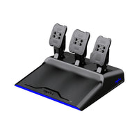 PXN V99 Force Feedback Racing Wheel: PC PS4 Xbox Steering Wheel Simulator Set with Pedals & Shifter