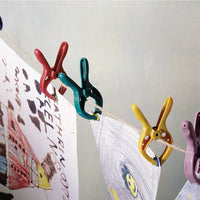 WOLFCRAFT MICROFIX Spring Clamps 20MM - 6-Piece Set (Assorted Colors) - Craft Clamps