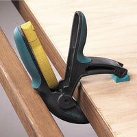 Wolfcraft FZH 50 Spring Clamp 50mm with Hook - Ergonomic Grip, Rotatable Hook, Versatile Clamping Jaws - Shop Now!