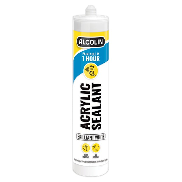 ALCOLIN ACRYLIC SEALANT 280ML GREY - 057-28