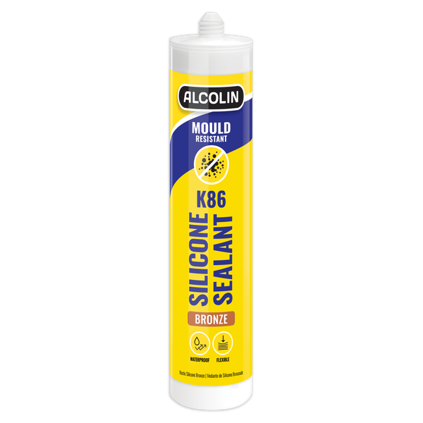 ALCOLIN K86 SILICONE SEALANT 280ML CLEAR - 056-80