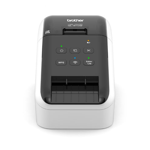 Brother - Brother Label Printer/ Auto Cutter/ 62MM Wide/ Wi-Fi/ Print black & red text - QL810W