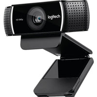 Logitech - Logitech C922 Pro - Webcam - Stream edition - USB - Black - Includes tri-pod - Logitech C922 Pro Logitech