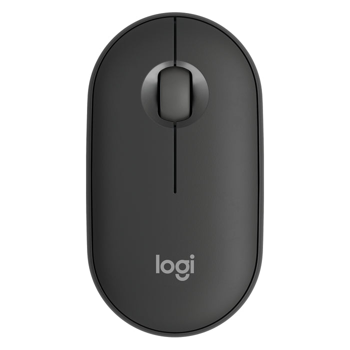 Logitech - Logitech Pebble Mouse 2 M350s – Tonal Graphite - Logitech M350s Logitech