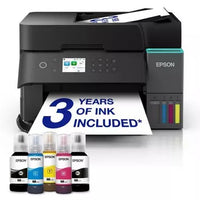 Epson - Epson 35ppm Mono 23ppm Colour A4 Print Scan Copy USB Wi-Fi/Wi-FiDirect Ethernet AutoDuplexPrint ADF incl 1 set of ink (2 x Black) - L6370 Printer Epson