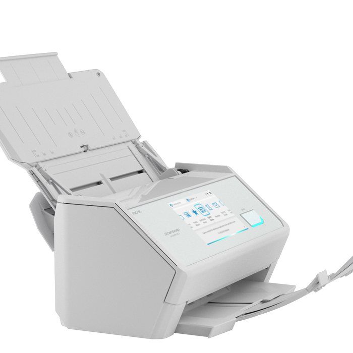 Ricoh - Ricoh ScanSnap iX2500 45ppm/90ipm A4 Duplex ADF Touchscreen Wi-Fi 6 Bluetooth 5.2 USB 3.2 LED Desktop Scanner (White) - ScanSnap iX2500 Ricoh
