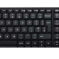 Logitech - Logitech MK220 - Wireless Keyboard and Mouse combo - Black - USB - Logitech MK220 Logitech