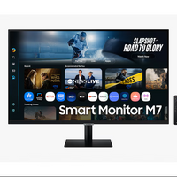 Samsung Components - Samsung LS32FM700 / 32''  4K UHD (3840 x 2160)  16:9  300 cd/m²  3000:1  60Hz  4ms (GTG)  USB-C  HDMI  USB-A  Wi-Fi and Bluetooth support - SAMSUNG LS32FM700 Samsung Components