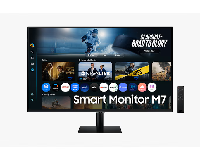 Samsung Components - Samsung LS32FM700 / 32''  4K UHD (3840 x 2160)  16:9  300 cd/m²  3000:1  60Hz  4ms (GTG)  USB-C  HDMI  USB-A  Wi-Fi and Bluetooth support - SAMSUNG LS32FM700 Samsung Components