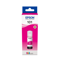 Epson 101 Ink Bottles Magenta 70ml Ecotank L4150 / L4156 / L4160 / L4260 / L6160 / L6170 / L6176 / L6190 / L6270 / L6290 / L6370 / L14150 6000 pages - T03V34A