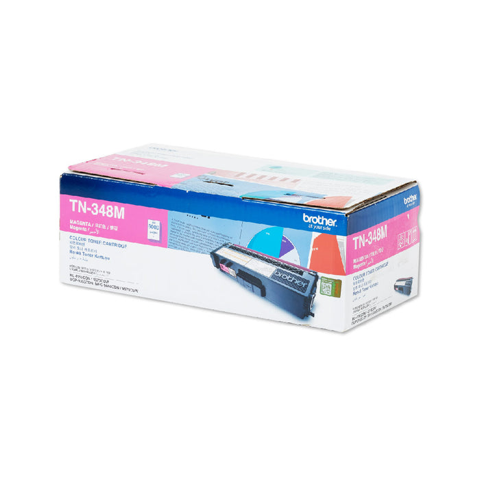 Brother - Brother / High Yield Magenta Toner Cartridge for HL4150CDN/ HL4570CDW/ MFC9460CDN/ MFC9970CDW - TN-348M