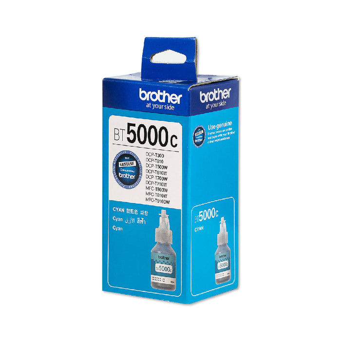 Brother - Brother Cyan Ink for DCPT310/ DCPT510W/ DCPT710W/ MFCT910DW/ DCP-T220/ DCP-T420W/ DCP-T520W/ DCP-T720DW/ DCP-T820DW/ MFC-T920DW - BT5000C Brother