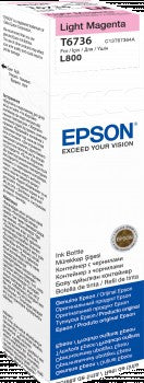 Epson - Epson 673 Ink Bottles Light Magenta 70ml EcoTank L800 /810/850 /1800 - T6736A4 Epson