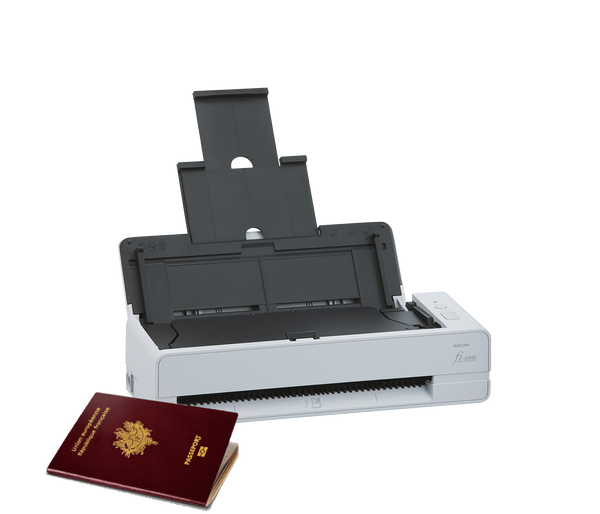 Ricoh A4 40ppm/80ipm Duplex ADF + Single Feed (Return Scan) USB3.2 LED Workgroup Scanner - FI-800R
