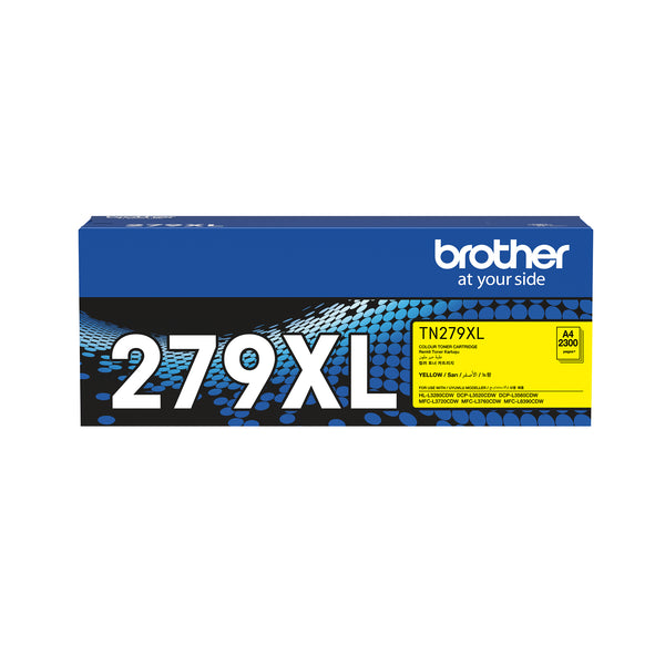 Brother - Brother / High Yield Yellow Toner Cartridge for MFC-L8390CDW/ MFC-L3760CDW - TN-279XLY