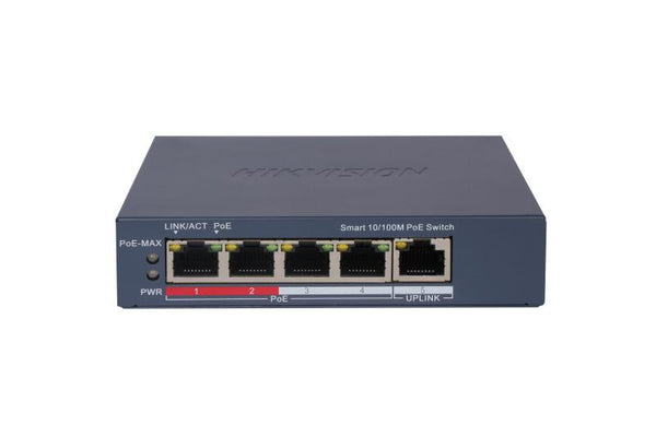 HIKVISION 4 PORT SMART MANAGED SWITCH,DS-3E1105P-EI