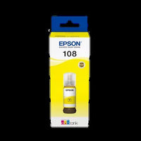 Epson - Epson 108 Ink Bottle Yellow 70ml for L8050 / L18050 - T09C44A Epson