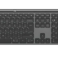 Logitech - Logitech MK950 - Wireless Keyboard and Mouse - Graphite - Bluetooth - Logitech MK950 Logitech