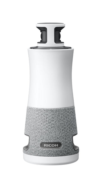 3-in-1  360°  Plug-and-Play Conference Camera/Microphone/Speaker  1920x1080  3.6m/6m Video/Audio pickup range  3x8W speakers - RICOH Meeting Hub 360 V2
