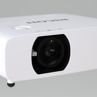 Ricoh - WUXGA 1920x1200  5200 Lumens  USB Memory Projection  3LCD Laser Projector With 1x16W Speaker  Zoom  Focus and Lens Shift  20K Hour Light-source Life -3 Year carry-in Warranty - RICOH PJ WUL5A50 Ricoh