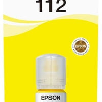 Epson - Epson 112 Ink Bottles Yellow 70ml L6580 / L15150 / L15160 6000 pages - T06C44A Epson