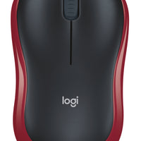 Logitech - Logitech M185 - Wireless Mouse - Red - Logitech M185 - Red Logitech