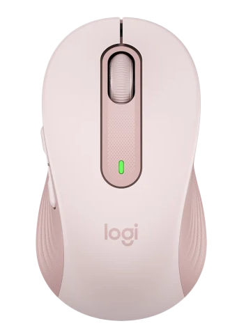 Logitech M650 - Signature Wireless Mouse - Rose - Bluetooth - Logitech M650 - ROSE