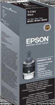 Epson - Epson Ink Bottles Black 140ml WF-M100 / M200 / M105 / L1455 6000 pages - T7741 Epson