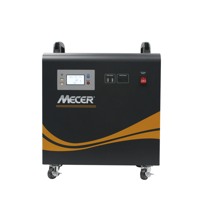 Sustainable Energy - Mecer 1Kw 12V 1x100A Bat Pure Sine Wave includes 360W Solar charge controller - Battery Warranty 6 Months - SOL-I-BB-M1 Sustainable Energy