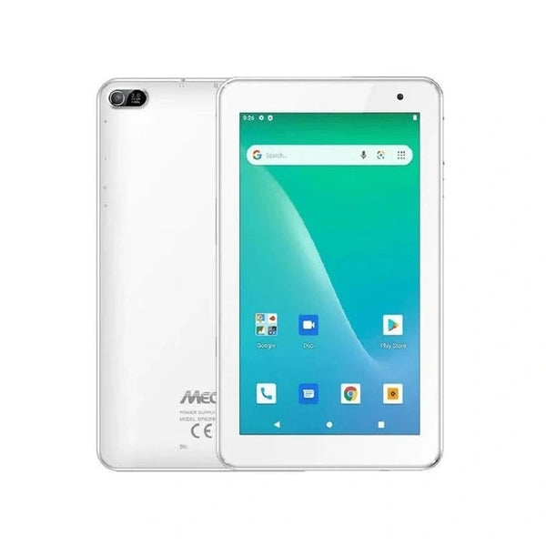 Mecer Xpress Smartlife 7” Android15 Go Quad Core 1.4Ghz/ 3GB/ 32GB/ Wi-Fi / 0.3+2M/ 4G/ SIM/ 1024x600/ 2400mAh/ Folio/ white. - M78QF6-4G
