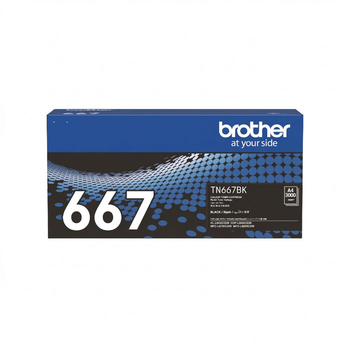 Brother - Brother / Ultra High Yield Black Toner Cartridge for HL-L8430CDW/ MFC-L8730CDW/ MFC-L8970CDW - TN-667BK Brother