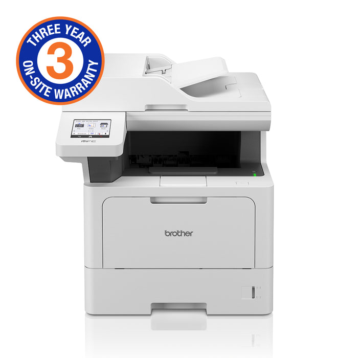 Brother - Brother High Speed Mono Laser MFC with Duplex printing and wireless networking capabilities (3YR onsite) - MFC-L5710DW Brother