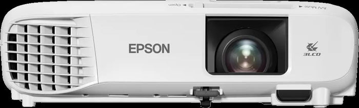 Epson - Epson 3800lm WXGA 1280x800 16:10 Lamp USB 2VGA 2HDMI RS-232C Wi-FiOptional LAN NoBag White Mobile/Install - EB-W49 Epson