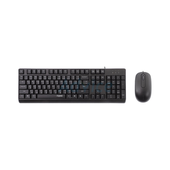 RAPOO - X130PRO - Wired optical keyboard and mouse combo - RAPOO X130PRO RAPOO