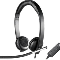Logitech VC - Logitech VC - Headset H650e Stereo (Double ear) USB - 981-000519 Logitech VC