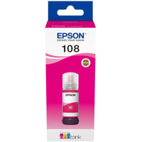 Epson - Epson 108 Ink Bottle Magenta 70ml for L8050 / L18050 - T09C34A Epson