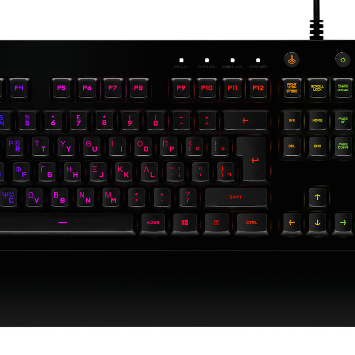 Logitech - Logitech G213 Prodigy – Gaming Keyboard – Wired USB – Black- Backlighting RGB - Logitech G213 Prodigy Logitech