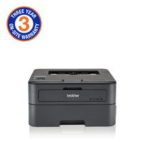 Brother - Brother High-Speed Mono Duplex Laser Printer with wired and wireless network capability (3YR Onsite) - HLL2365DW Brother