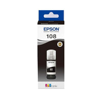 Epson - Epson 108 Ink Bottle Black 70ml for L8050 / L18050 - T09C14A