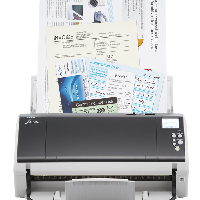 Ricoh A3 80ppm/160ipm Duplex ADF USB3.0 LED Departmental Desktop Scanner - FI-7480