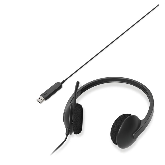 Logitech H340 - Stereo Headsets - Black - USB - Logitech H340